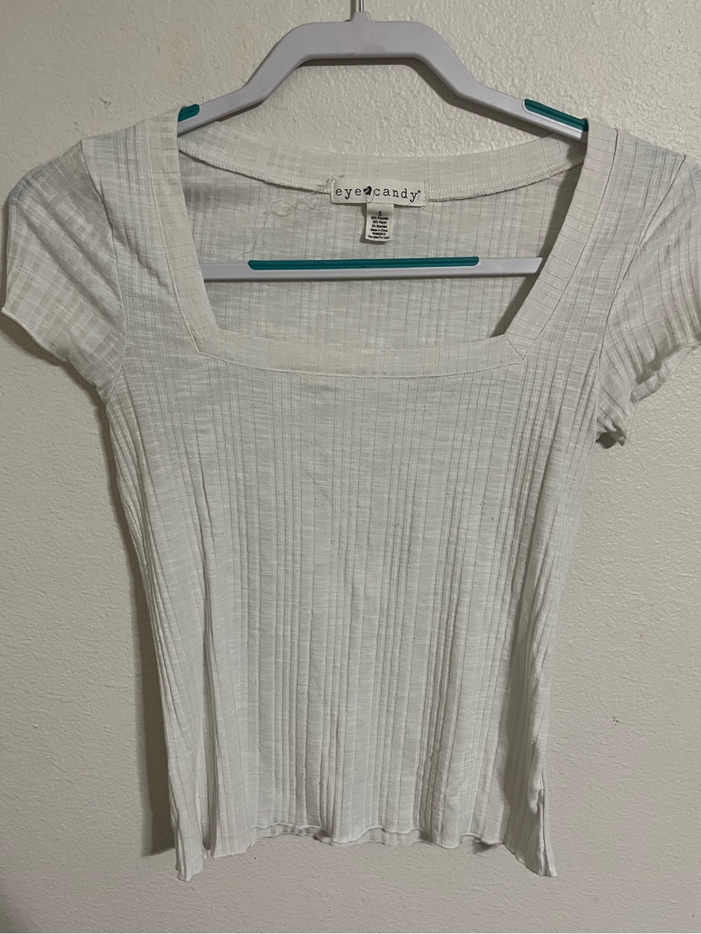 Eye Candy Ribbed Crop Top
